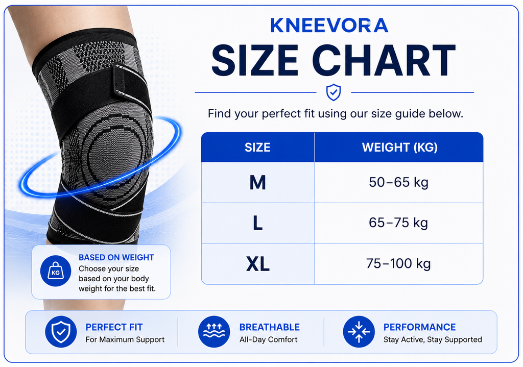KneeVora 3D Dual-Strap Compression Sleeve